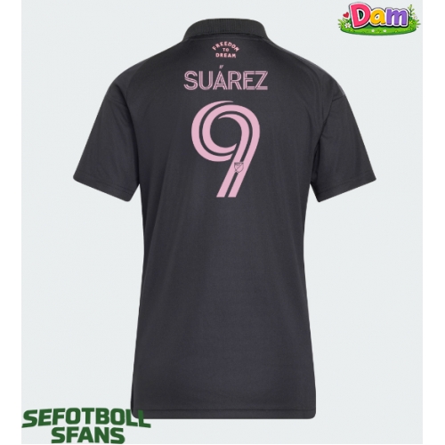 Inter Miami Luis Suarez #9 Bortatröja Kvinnor 2026-27 Kortärmad